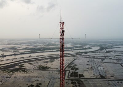 120-meter MET tower Dulhajra, Chakaria