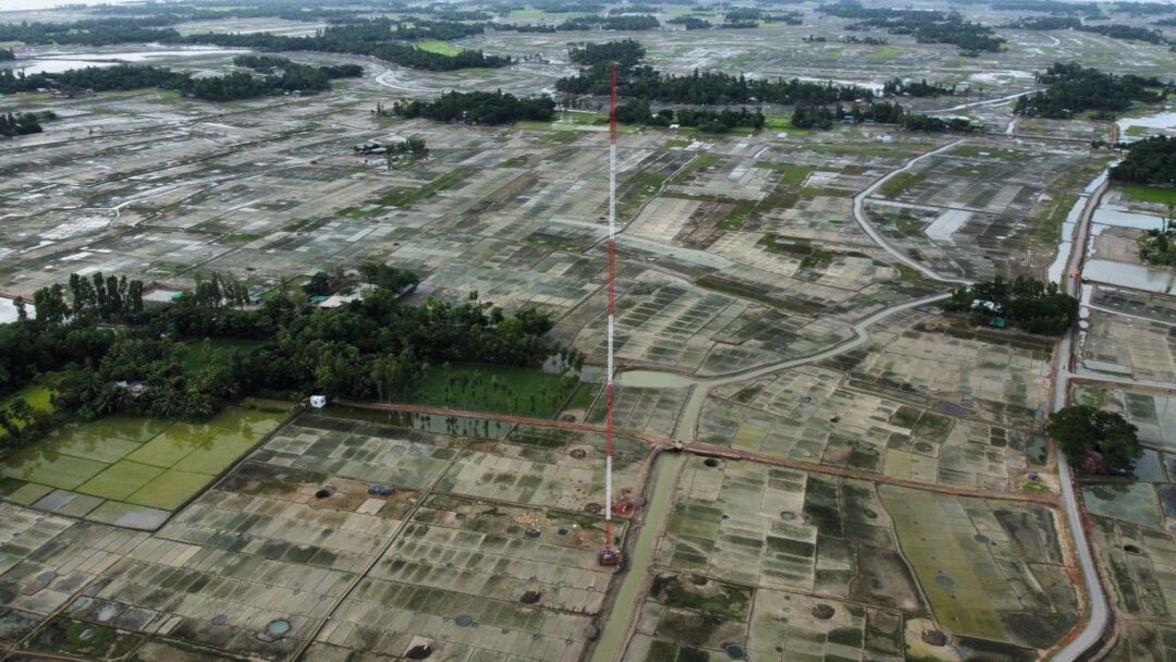 120-meter MET tower Kutubdia, Coxbazaar